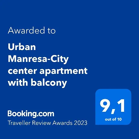Apartment Urban Manresa-city Center With Balcony